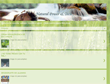 Tablet Screenshot of naturalpowertech.blogspot.com