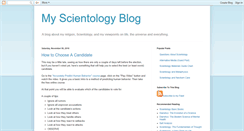 Desktop Screenshot of myscientology.blogspot.com