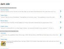 Tablet Screenshot of darkside-jjdbsk.blogspot.com