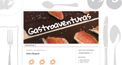 Desktop Screenshot of gastroaventuras.blogspot.com