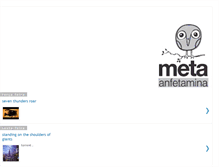 Tablet Screenshot of metaanfetamina.blogspot.com