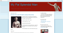 Desktop Screenshot of mypalsplendidman.blogspot.com