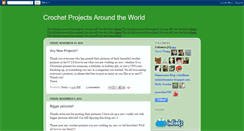 Desktop Screenshot of crochetprojectsaroundtheworld.blogspot.com