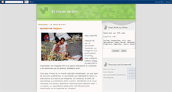 Desktop Screenshot of elrincondegris.blogspot.com