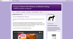 Desktop Screenshot of cozycritters.blogspot.com