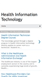 Mobile Screenshot of healthinformationtechnology4.blogspot.com