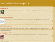 Tablet Screenshot of functionalmedicinechiropractor.blogspot.com