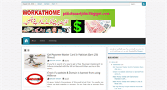 Desktop Screenshot of pakistannetjobs.blogspot.com