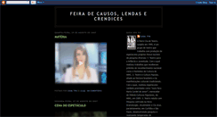 Desktop Screenshot of feiradecausos.blogspot.com