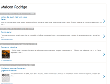 Tablet Screenshot of maicon2009.blogspot.com