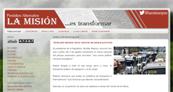 Desktop Screenshot of periodicolamision.blogspot.com