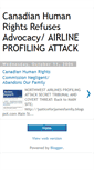 Mobile Screenshot of canadianhumanrightsrefuse.blogspot.com