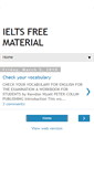 Mobile Screenshot of ieltsmaterials.blogspot.com