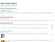 Tablet Screenshot of massmediahistory.blogspot.com