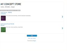 Tablet Screenshot of myconceptstore.blogspot.com