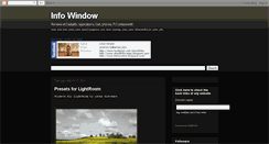 Desktop Screenshot of infowindow.blogspot.com