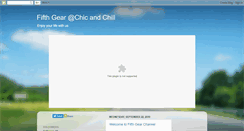 Desktop Screenshot of fifth-gearchannel.blogspot.com