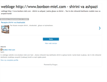 Tablet Screenshot of bonbon-miel.blogspot.com