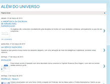 Tablet Screenshot of alemuniverso.blogspot.com