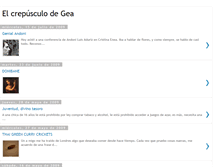 Tablet Screenshot of elcrepusculodegea.blogspot.com