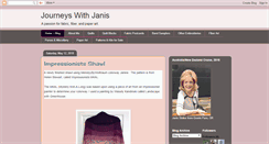 Desktop Screenshot of journeyswithjanis.blogspot.com