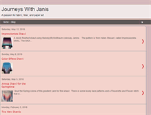 Tablet Screenshot of journeyswithjanis.blogspot.com