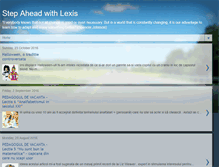 Tablet Screenshot of lexisscoli.blogspot.com