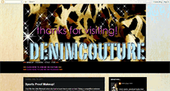 Desktop Screenshot of denimcouturestyle.blogspot.com