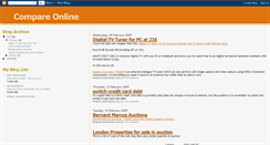 Desktop Screenshot of compare-online.blogspot.com