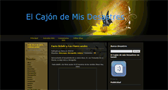 Desktop Screenshot of elcajondemisdesastres.blogspot.com