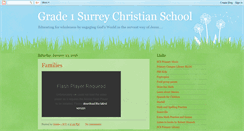 Desktop Screenshot of grade1scs.blogspot.com