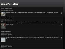 Tablet Screenshot of parcansreprap.blogspot.com