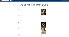 Desktop Screenshot of josephtattooblog.blogspot.com