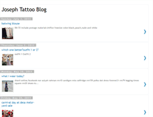 Tablet Screenshot of josephtattooblog.blogspot.com
