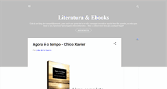 Desktop Screenshot of literaturaebooks.blogspot.com