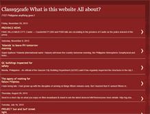 Tablet Screenshot of class95cafes.blogspot.com