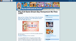 Desktop Screenshot of dreamdayhoneymoon.blogspot.com