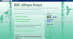 Desktop Screenshot of bbcafriquekenya.blogspot.com