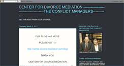 Desktop Screenshot of centerfordivorcemediation.blogspot.com