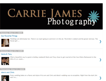 Tablet Screenshot of carriejamesphotography.blogspot.com