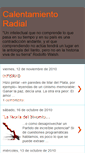 Mobile Screenshot of calentamientoradial.blogspot.com