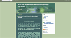 Desktop Screenshot of bdv-erlangen-hoechstadt.blogspot.com