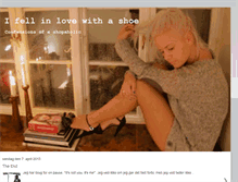 Tablet Screenshot of ifellinlovewithashoe.blogspot.com