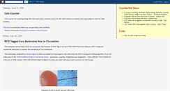 Desktop Screenshot of counterfeitdetector.blogspot.com