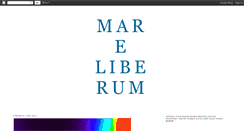 Desktop Screenshot of marenliberum.blogspot.com