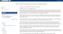 Desktop Screenshot of loan-modification-assistance.blogspot.com