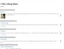 Tablet Screenshot of christie-bike-blog.blogspot.com