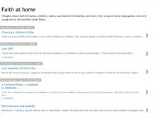 Tablet Screenshot of faithathome.blogspot.com