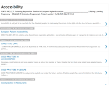 Tablet Screenshot of forte-accessibility.blogspot.com