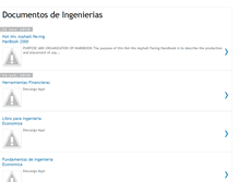 Tablet Screenshot of documentosdeingenieria.blogspot.com